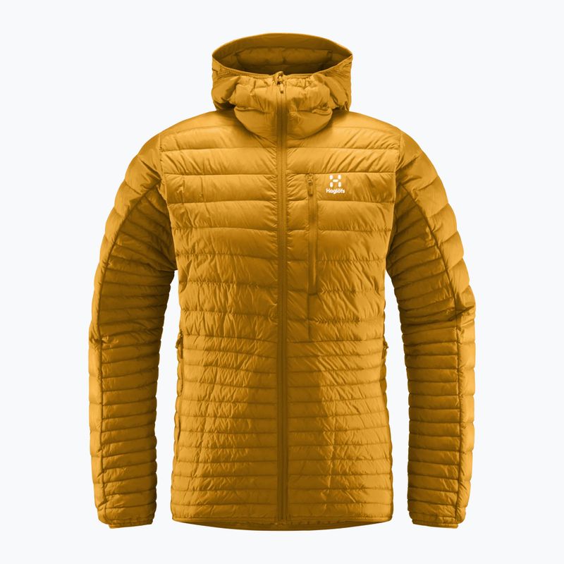 Herren Daunenjacke Haglöfs Micro Nordic Down Hood gelb 605047 7