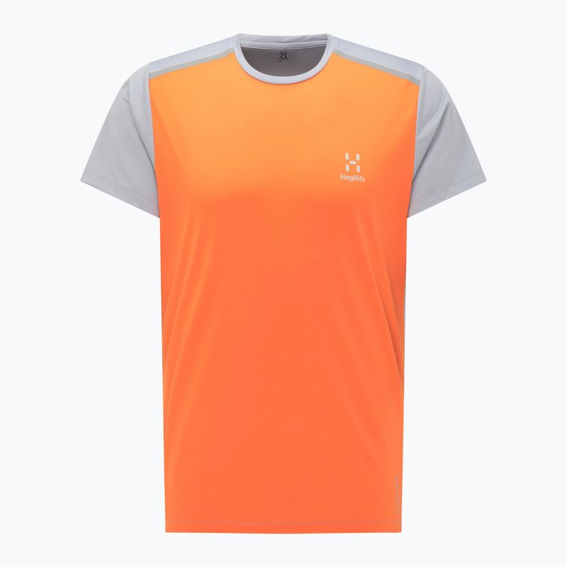 Herren-Trekking-T-Shirt Haglöfs L.I.M Tech Tee orange 605226