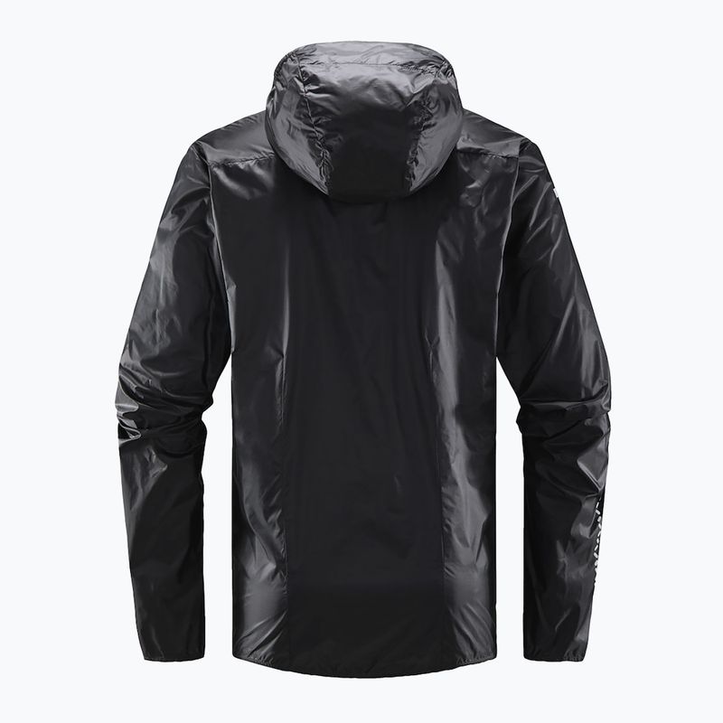 Herren Haglöfs L.I.M Shield Hood Magnetite Wind Jacke 605236 2