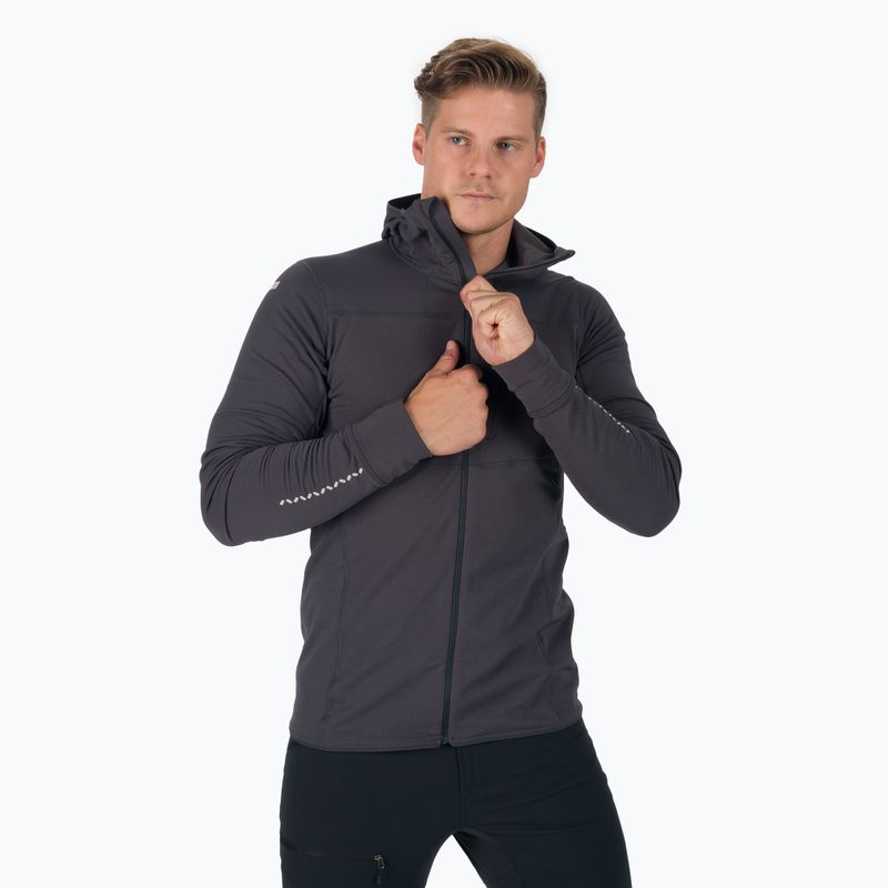 Herren-Trekking-Sweatshirt Haglöfs L.I.M Mid Comp Hood grau 605254