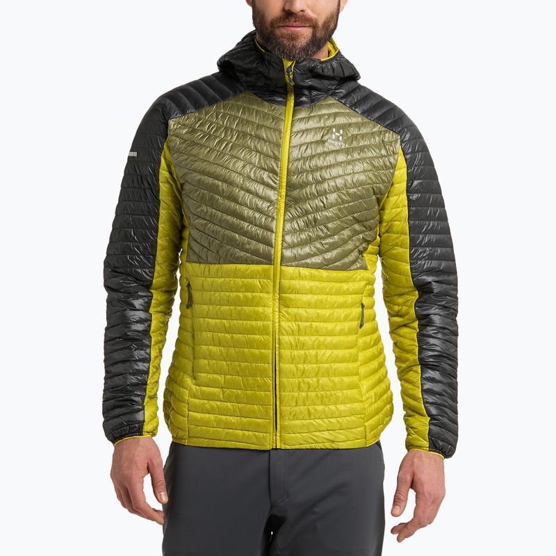 Haglöfs Herren Daunenjacke L.I.M Mimic Hood grün 604940