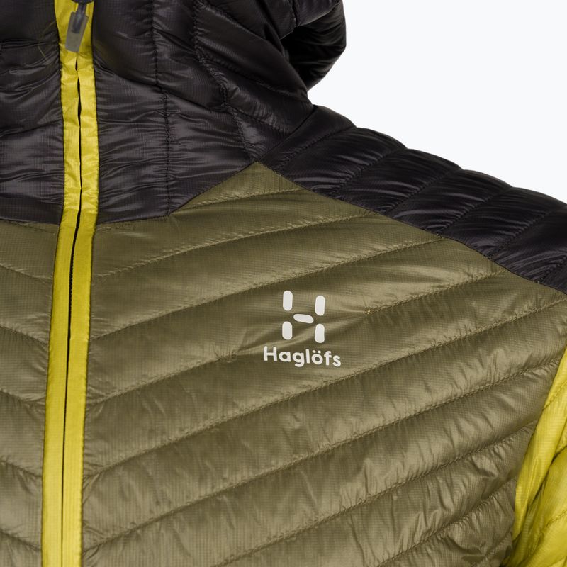 Haglöfs Herren Daunenjacke L.I.M Mimic Hood grün 604940 11