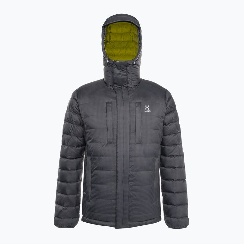 Herren Daunenjacke Haglöfs Reliable Down Hood grau 605045