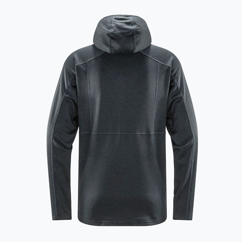 Herren-Trekking-Sweatshirt Haglöfs Skuta Hood schwarz 605071 2