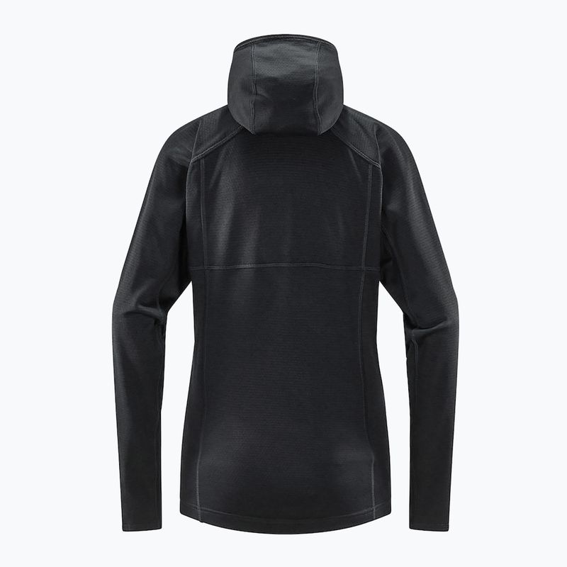 Damen-Trekking-Sweatshirt Haglöfs Skuta Hood schwarz 605072 2