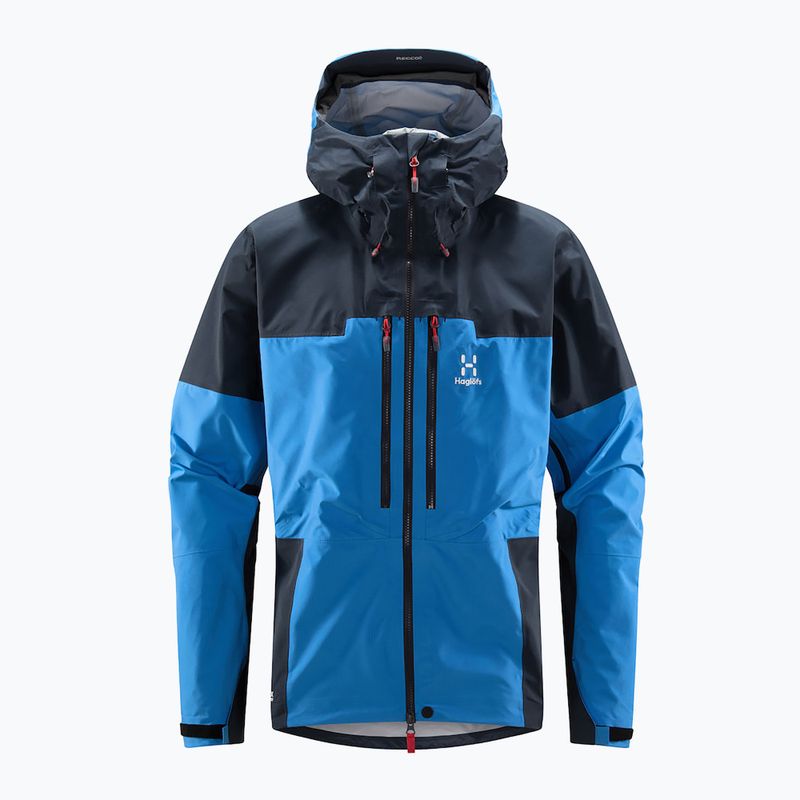 Herren Haglöfs Spitz GTX PRO Regenjacke blau 605390 14