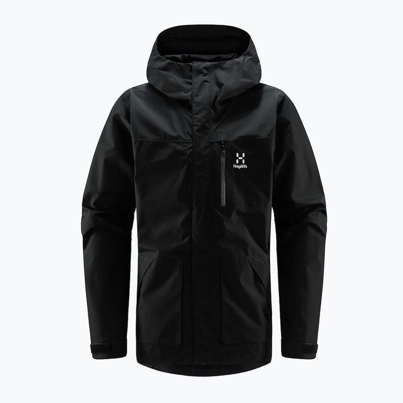 Men's Haglöfs Vide GTX Regenjacke schwarz 605482