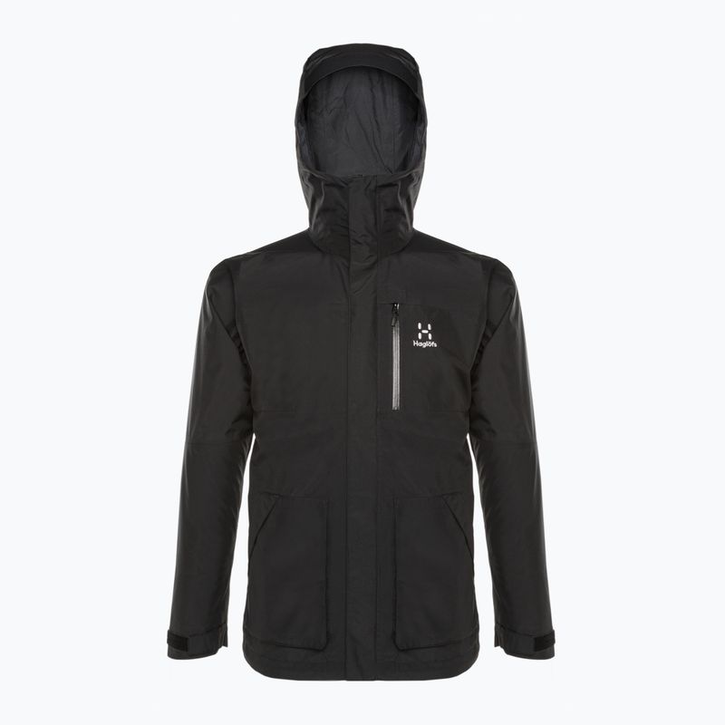 Men's Haglöfs Vide GTX Regenjacke schwarz 605482 2
