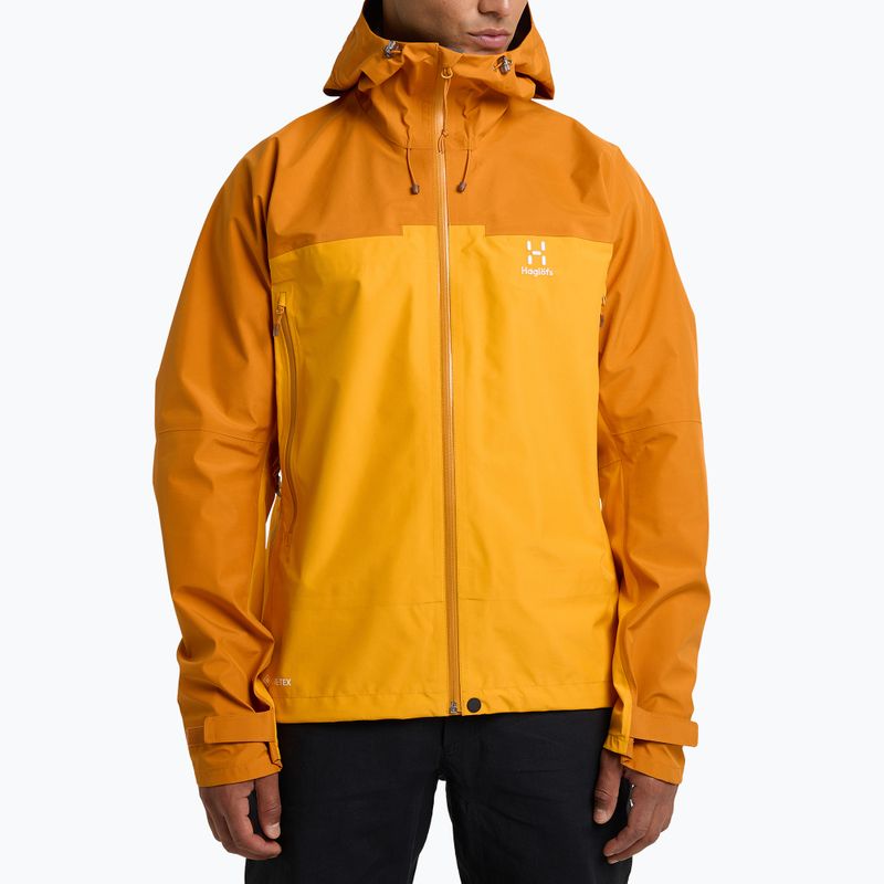 Regenjacke Herren Haglöfs ROC Flash GTX gelb 6637