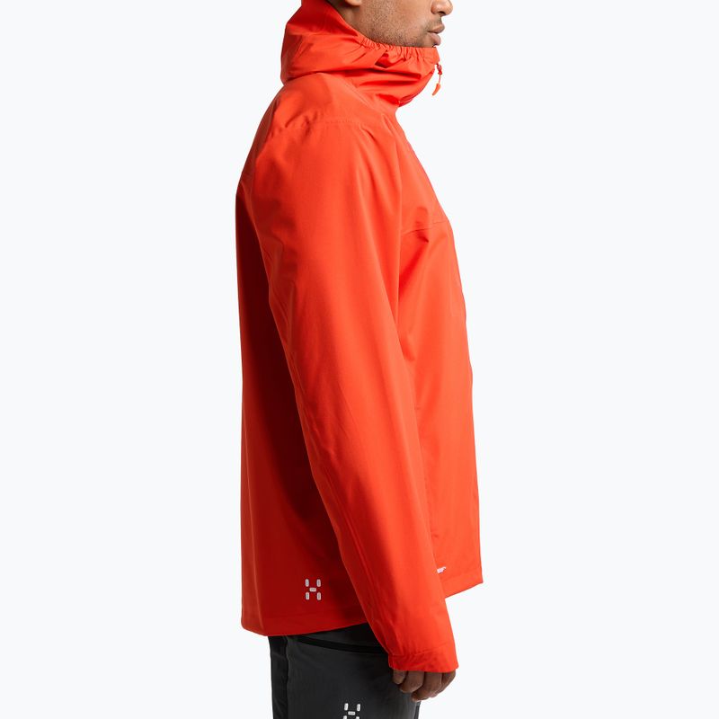 Regenjacke Herren Haglöfs Korp Proof rot 66132 2