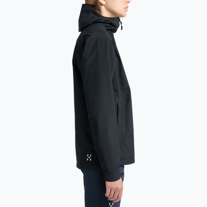 Regenjacke Damen Haglöfs Korp Proof schwarz 66219 2