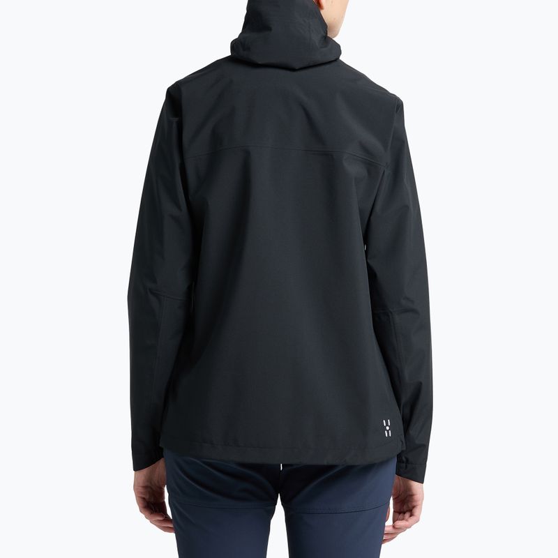 Regenjacke Damen Haglöfs Korp Proof schwarz 66219 3