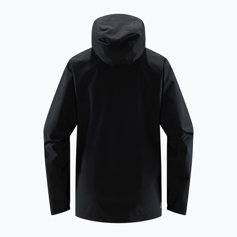 Regenjacke Damen Haglöfs Korp Proof schwarz 66219 5