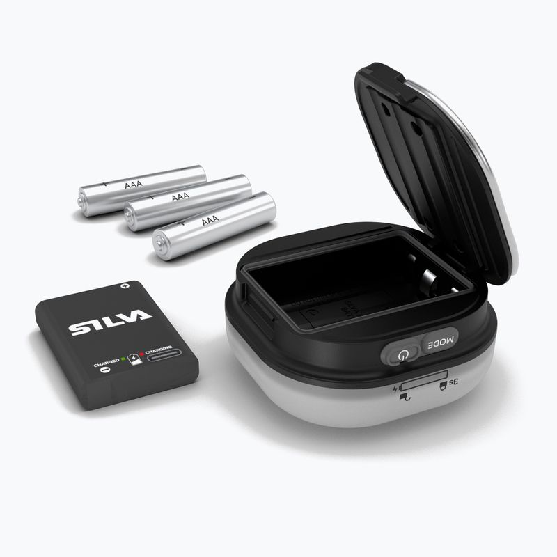 Silva Glow Touristenleuchte schwarz 3