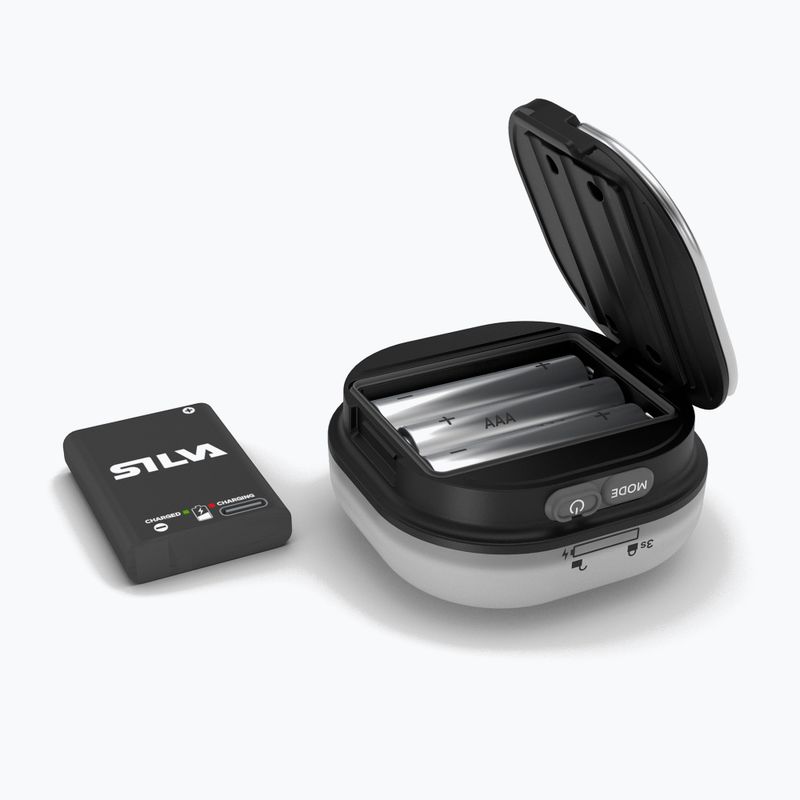 Silva Glow Touristenleuchte schwarz 4