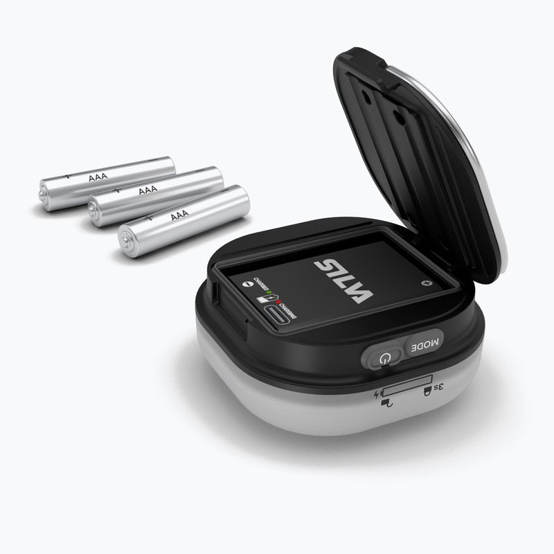 Silva Glow Touristenleuchte schwarz 5