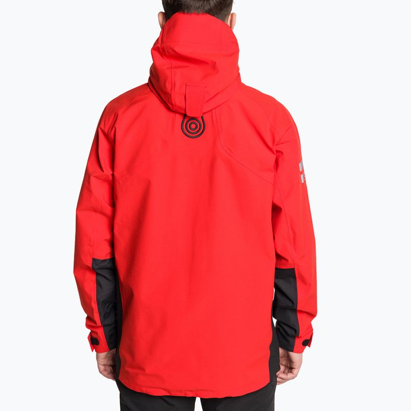 Herren Sail Racing Spray Ocean leuchtend rote Jacke 2