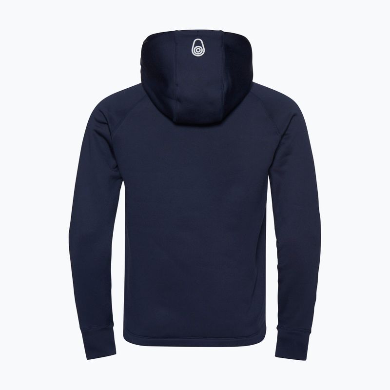 Herren-Segel-Kapuzenjacke Sail Racing Spray Powerstretch Zip Hood dark navy 2