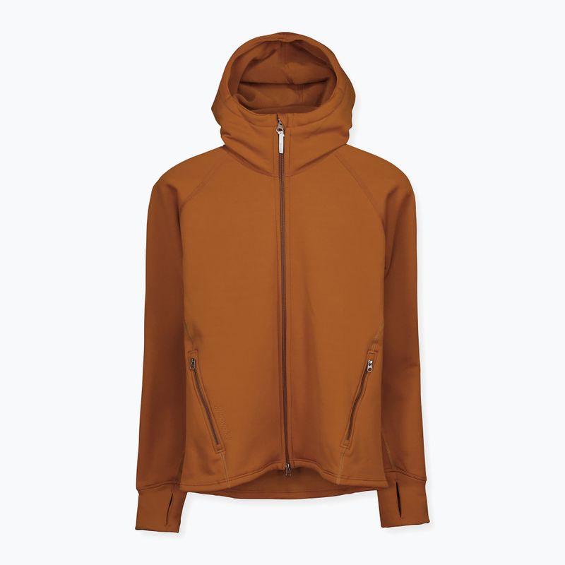 Herren Houdini Power Sweatshirt zimtbraun 5