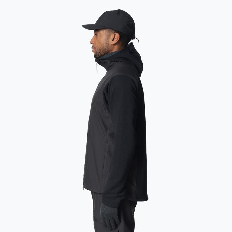Herren Hybridjacke Houdini Moonwalk Houdi true black 4