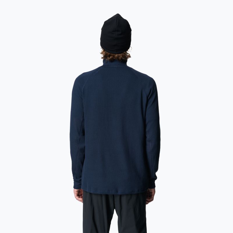 Hoodie Sweatshirt Herren Houdini Flow Half Zip big blue 2
