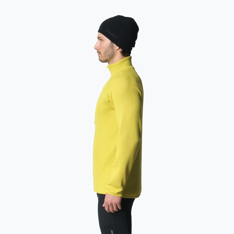 Hoodie Sweatshirt Herren Houdini Flow Half Zip be the light green 3