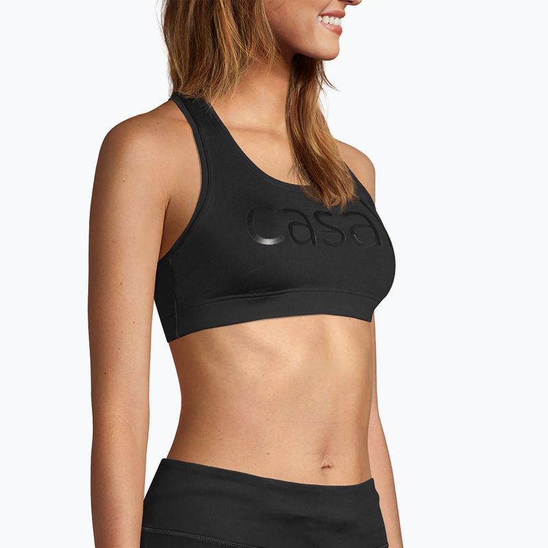 Casall Iconic Wool Fitness-BH schwarz 18850