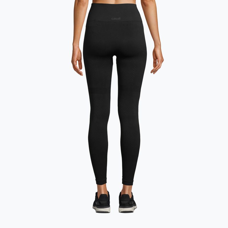 Casall Essential Block Seamless High Waist Damen Trainingsleggings schwarz 21514 3