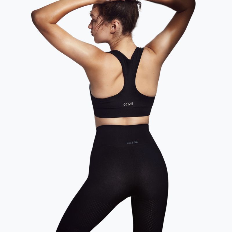 Casall Essential Block Seamless High Waist Damen Trainingsleggings schwarz 21514 7