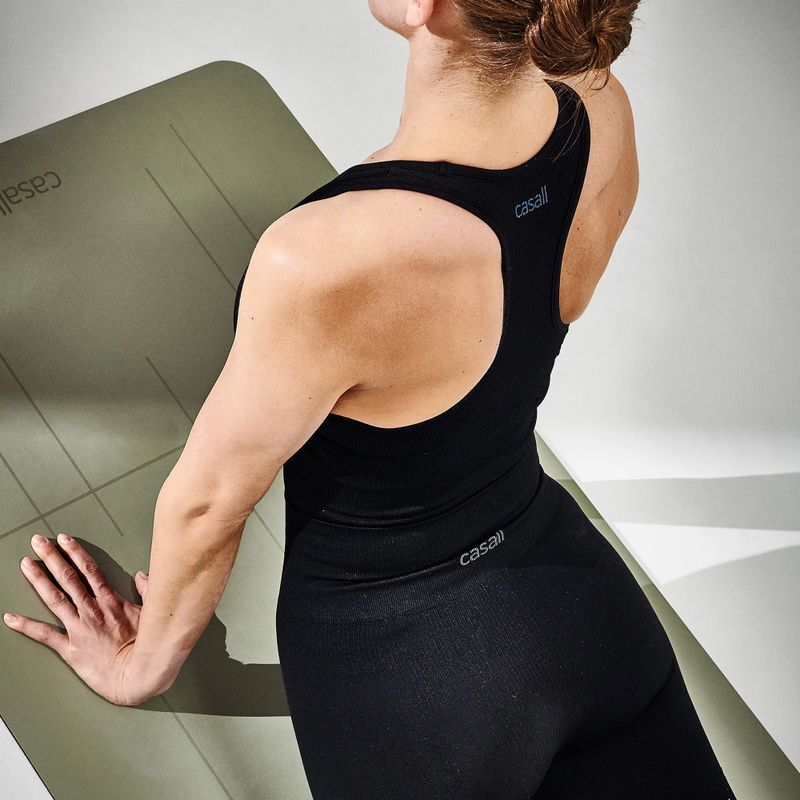 Casall Essential Block Seamless High Waist Damen Trainingsleggings schwarz 21514 14