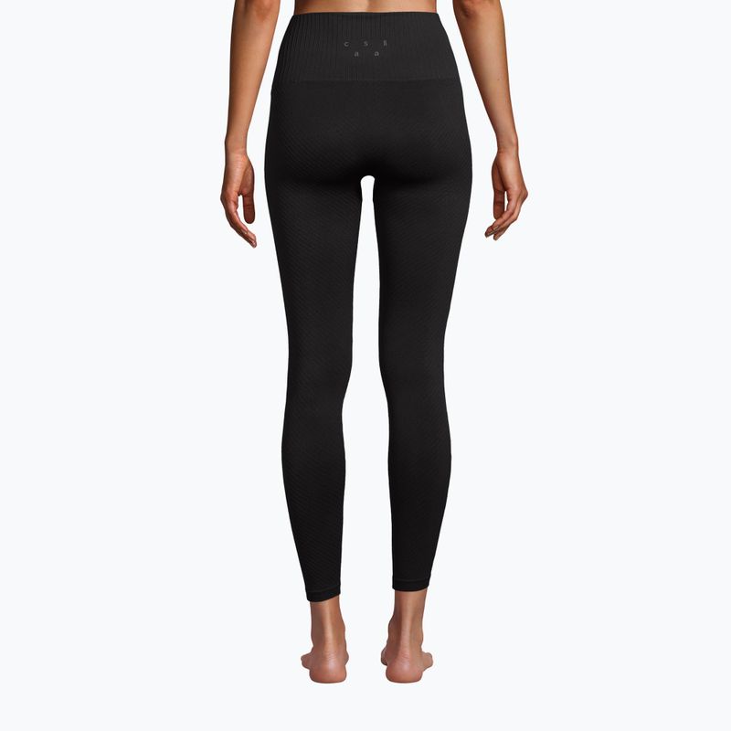 Damen Trainingsleggings Casall Nahtlose grafische Rippe Hohe Taille 901 22610 3