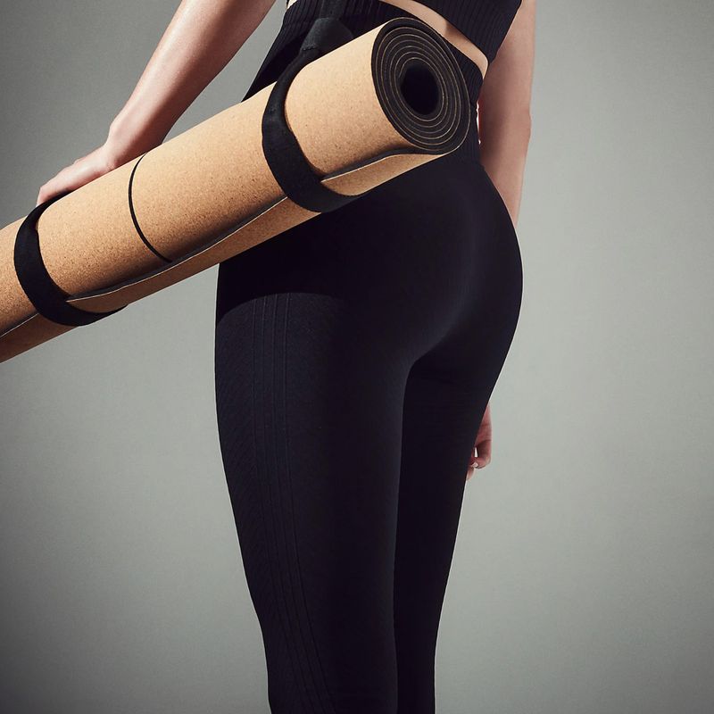 Damen Trainingsleggings Casall Nahtlose grafische Rippe Hohe Taille 901 22610 5