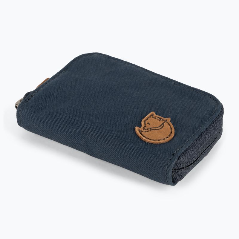 Fjällräven Zip Card Holder Brieftasche navy blau F24218