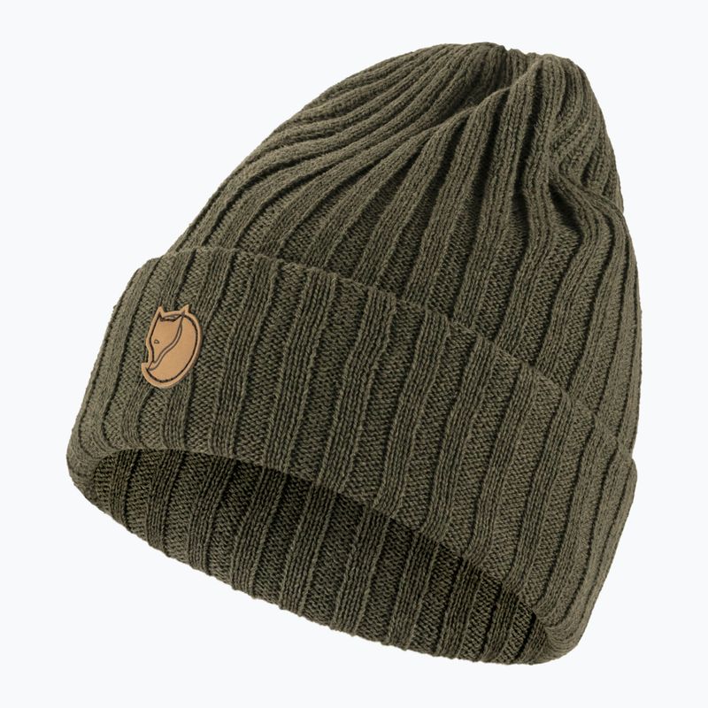 Wintermütze Fjällräven Byron Hat dark olive 2