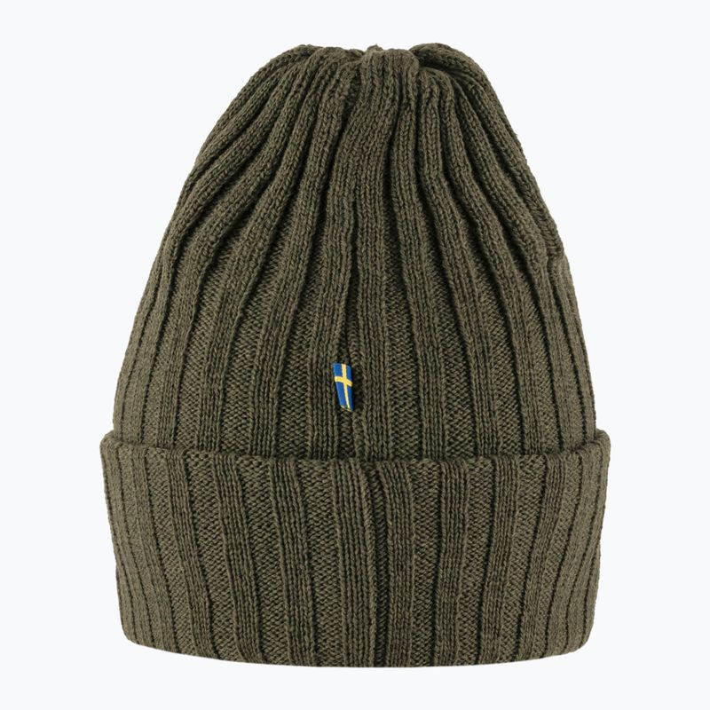 Wintermütze Fjällräven Byron Hat dark olive 3