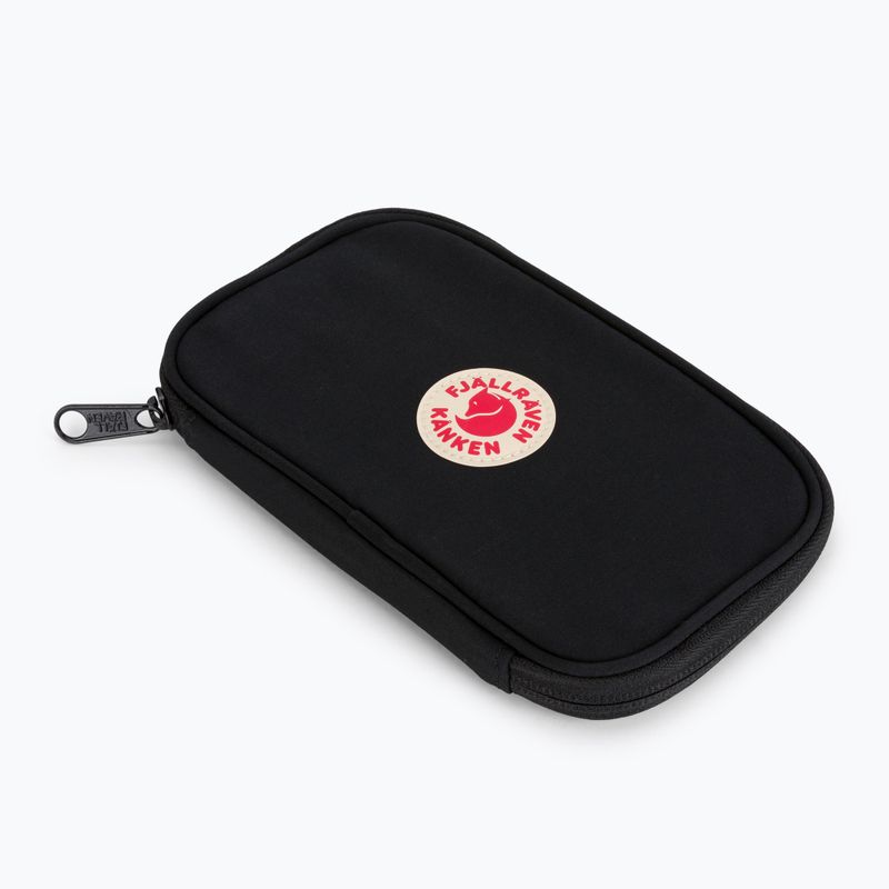 Fjällräven Kanken Travel Portemonnaie schwarz F23781