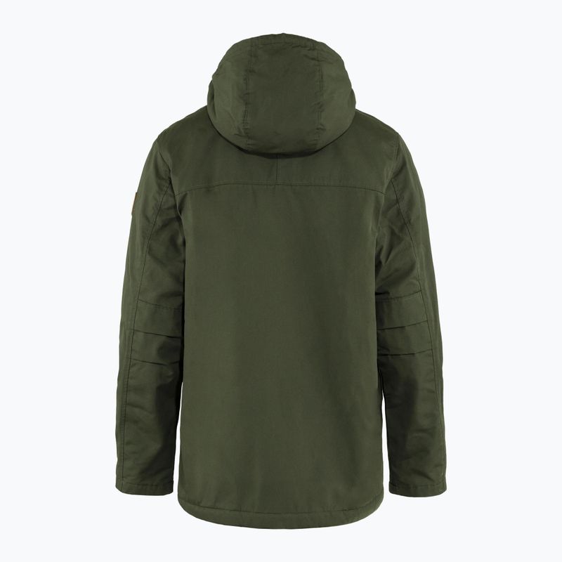 Windjacke Herren Fjällräven Greenland Winter deep forest 2