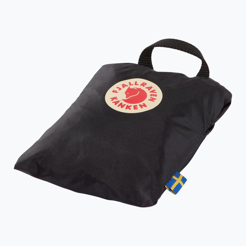 Fjällräven Kanken Regenschutz schwarz