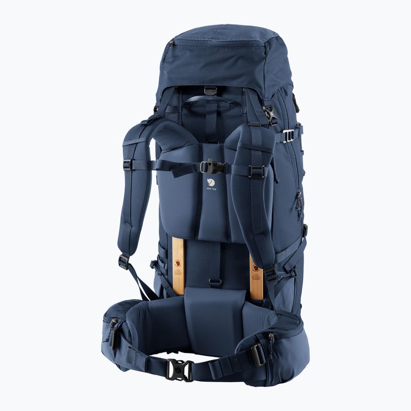 Damen-Trekking-Rucksack Fjällräven Keb 72 l storm/dark navy 2