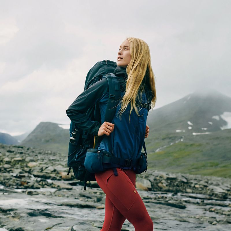 Damen-Trekking-Rucksack Fjällräven Keb 72 l storm/dark navy 5