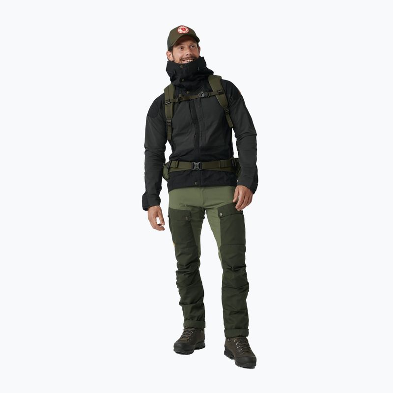 Herren Fjällräven Keb Windjacke schwarz F87211 2