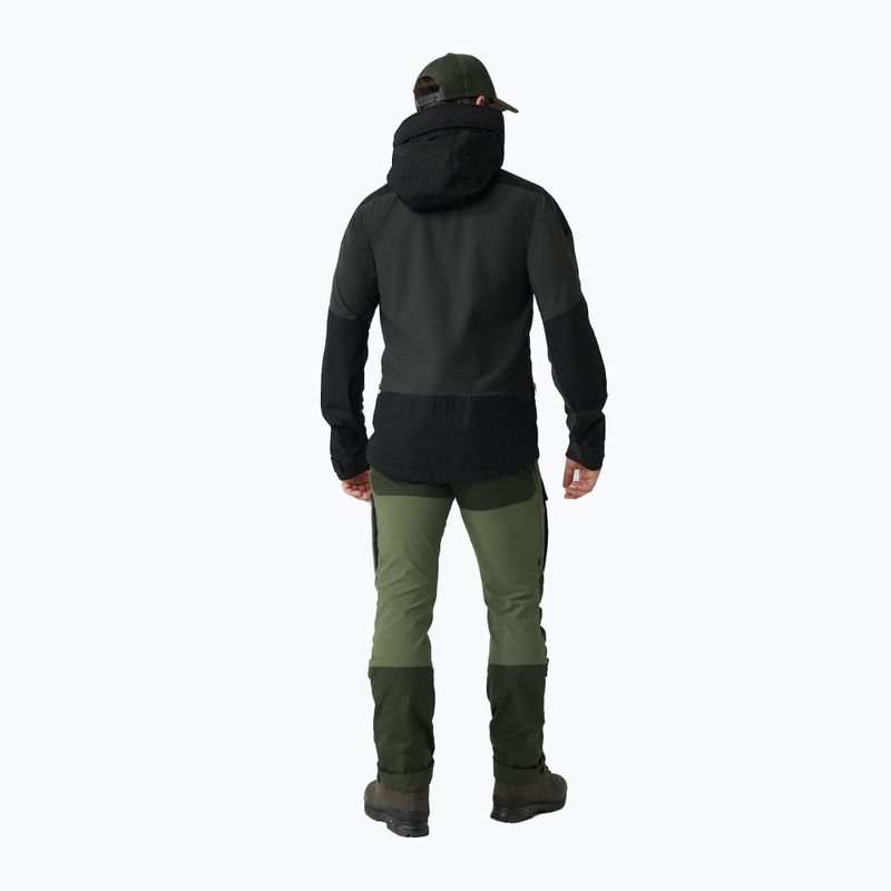 Herren Fjällräven Keb Windjacke schwarz F87211 3