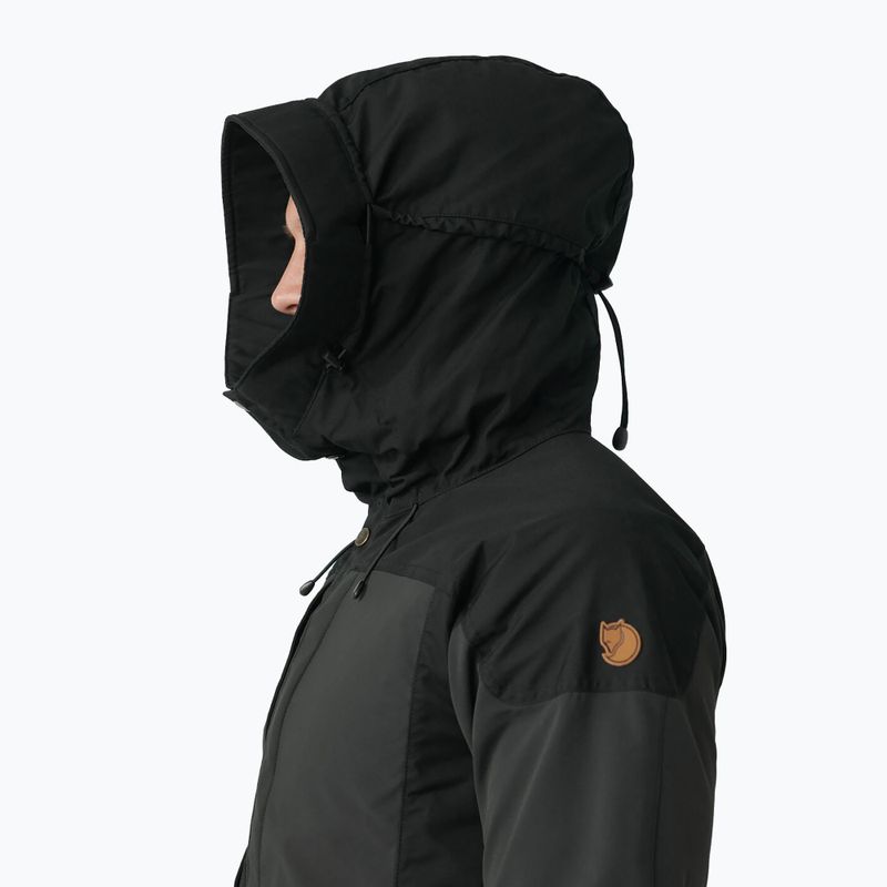 Herren Fjällräven Keb Windjacke schwarz F87211 9