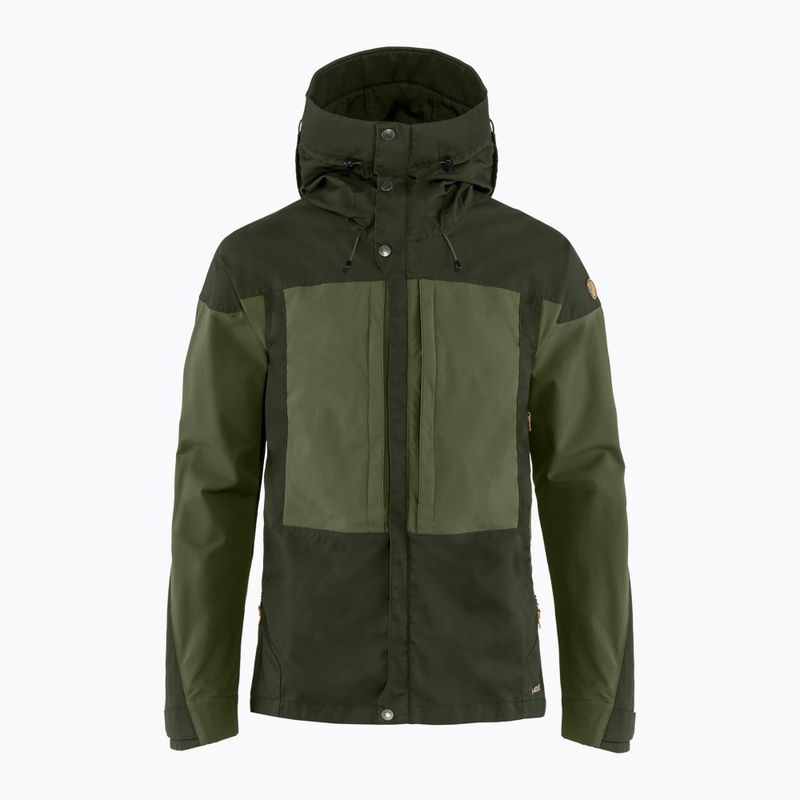 Fjällräven Keb Herren-Windjacke tiefwald/laurelgrün