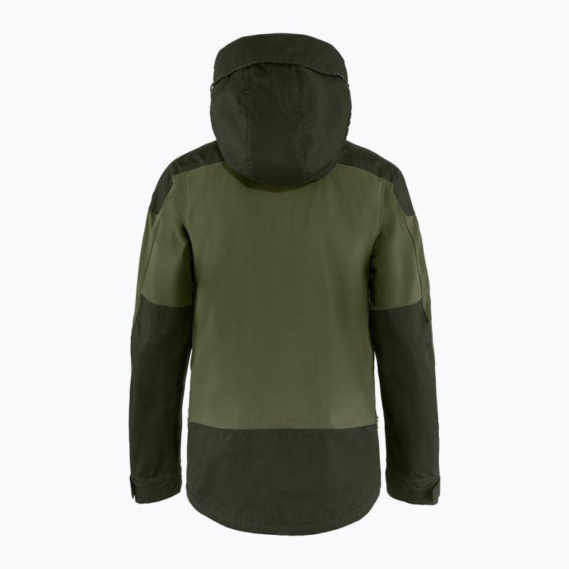 Fjällräven Keb Herren-Windjacke tiefwald/laurelgrün 2