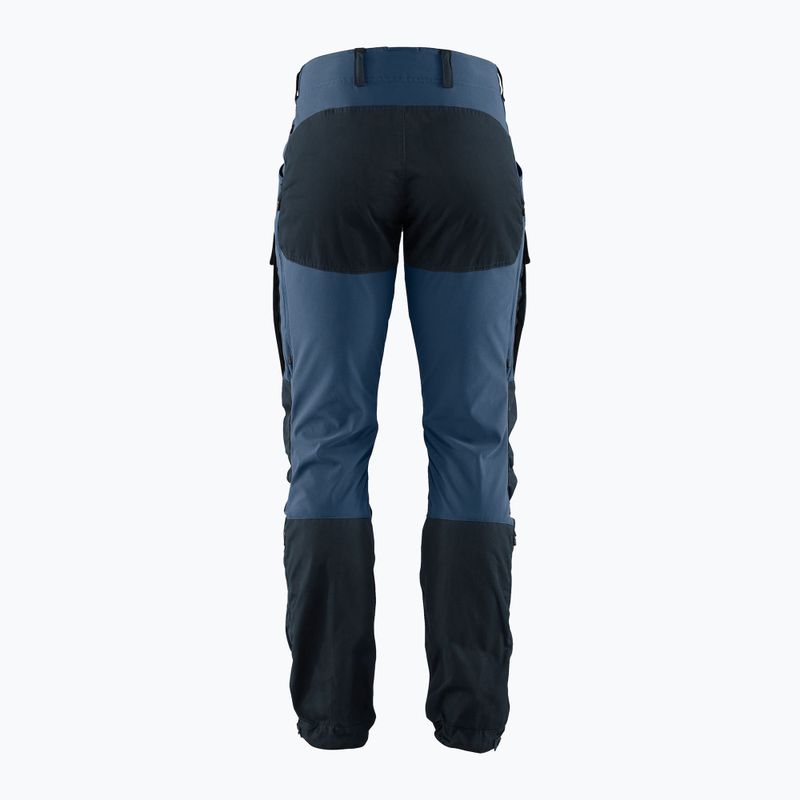 Herren-Trekkinghose Fjällräven Keb Trousers Reg navy blau und schwarz F85656R 5