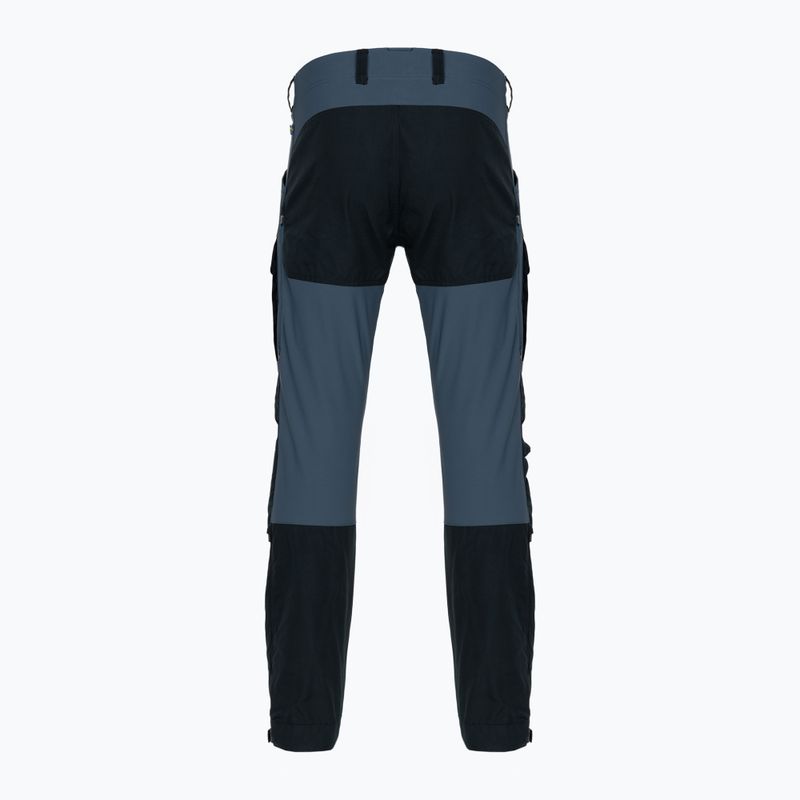 Herren-Trekkinghose Fjällräven Keb Trousers Reg navy blau und schwarz F85656R 2