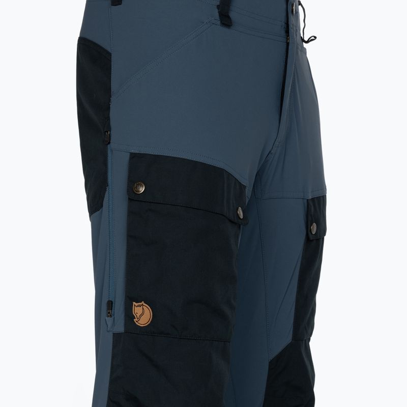 Herren-Trekkinghose Fjällräven Keb Trousers Reg navy blau und schwarz F85656R 3