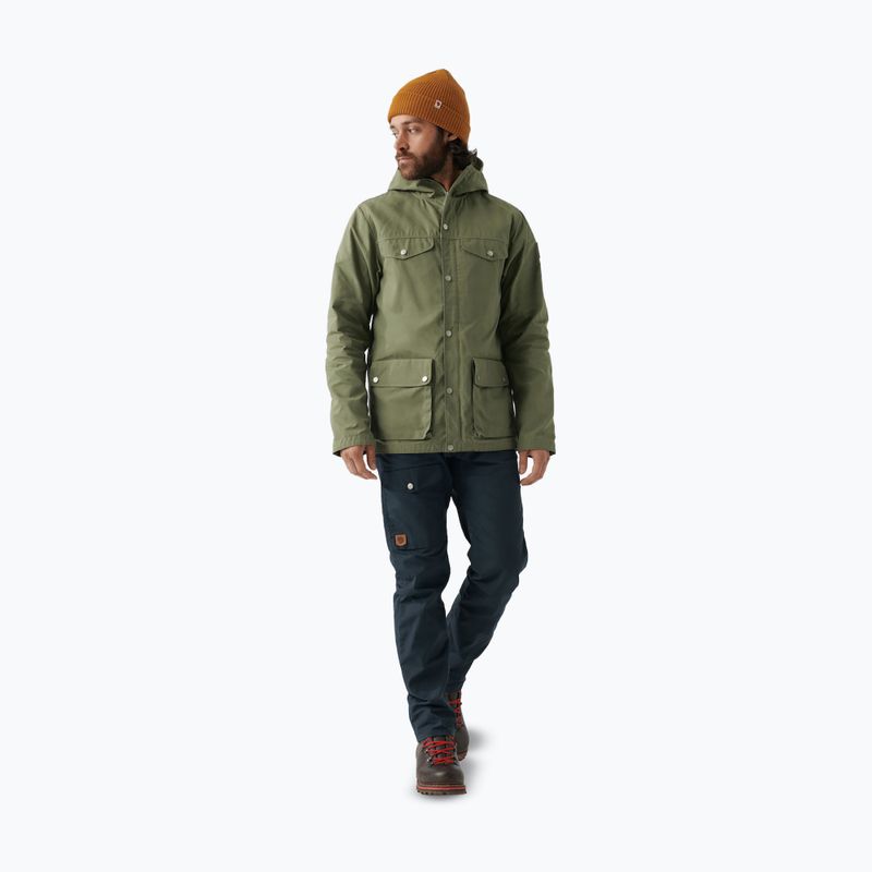 Herren-Windjacke Fjällräven Greenland green 2