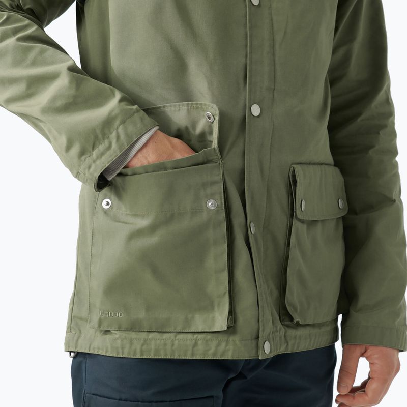 Herren-Windjacke Fjällräven Greenland green 8